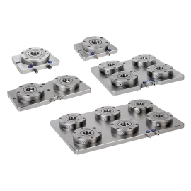 K1009 Плиты зажимные с модулями UNI lock