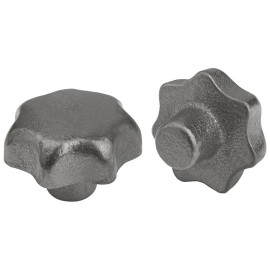 K0151 Ручки звездообразные DIN 6336 из чугуна