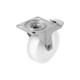 K1773 Ролики с корпусом из нержавеющей стали, пластиковые колеса