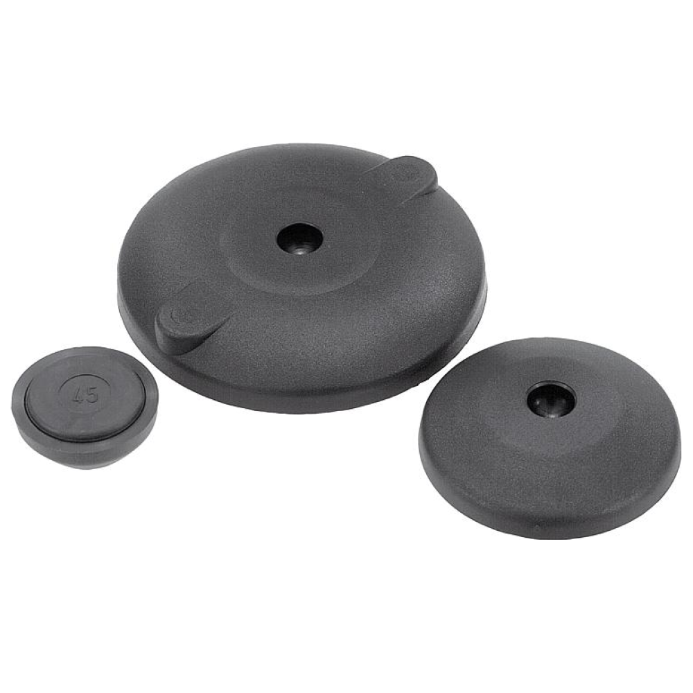 K0415 Основания шарнирных опор из пластика, 20°