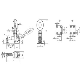 K0662 Прижимы механические из нержавеющей стали