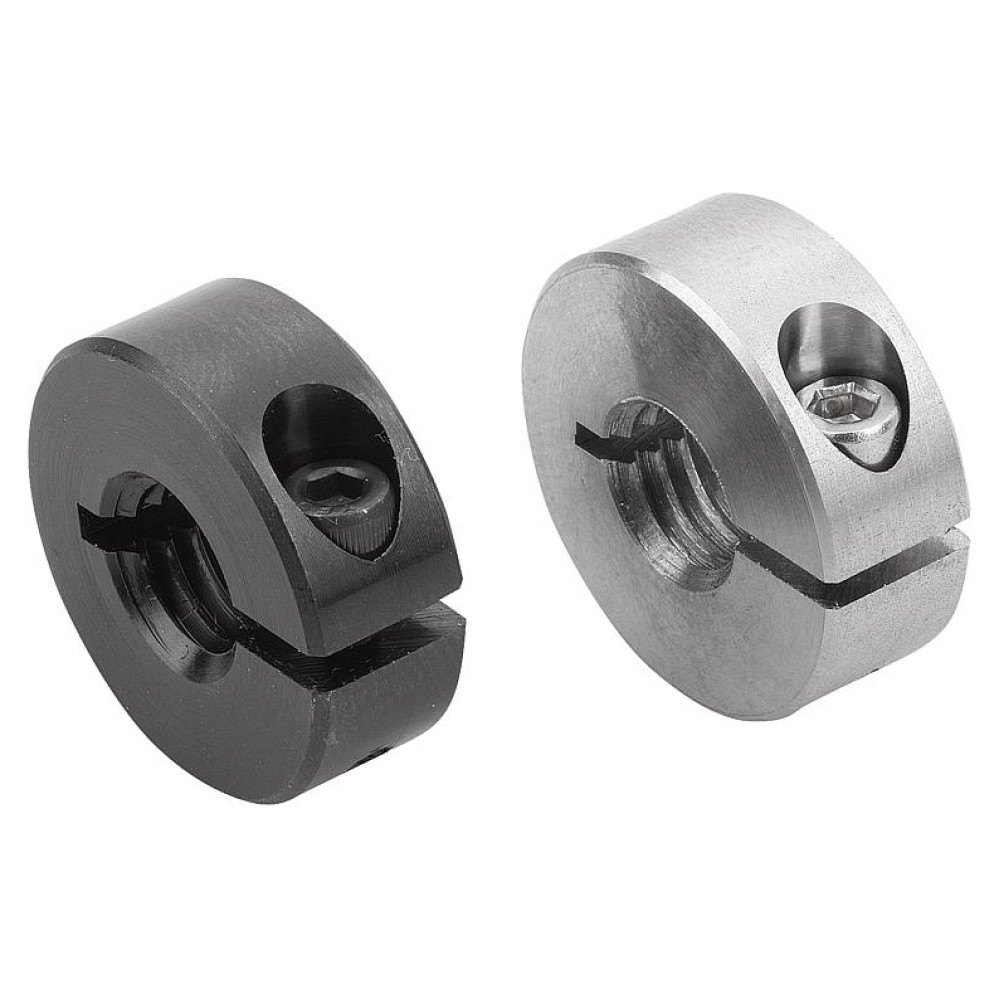 K0986 Кольца зажимные с болтом и внутренней резьбой