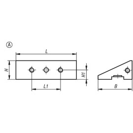 K1384 Кулачки зажимные для тисков, 80, 125 мм (K1237)