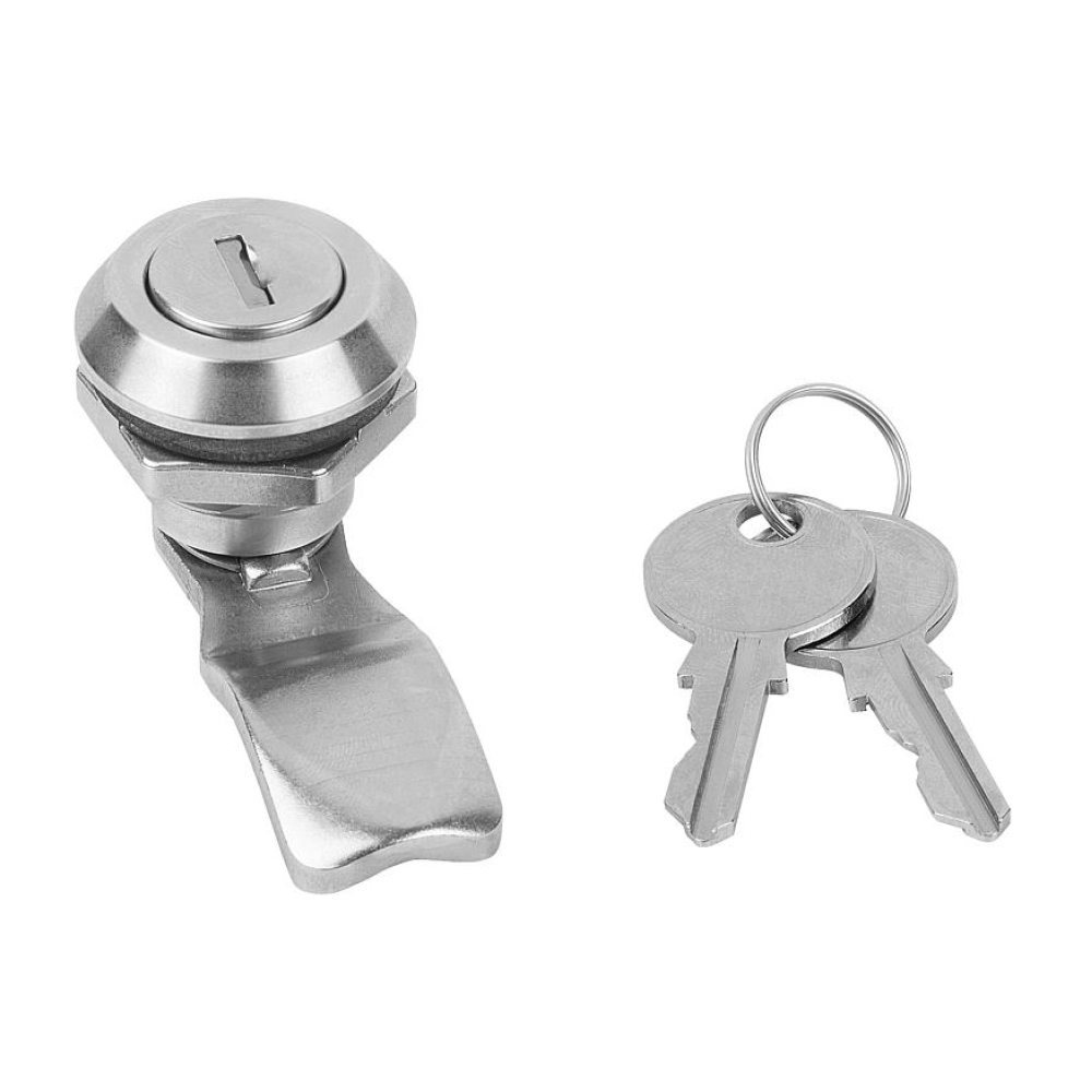 K1355 (K1340) Замки поворотные из нержавеющей стали с ключами