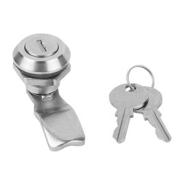 K1355 (K1340) Замки поворотные из нержавеющей стали с ключами