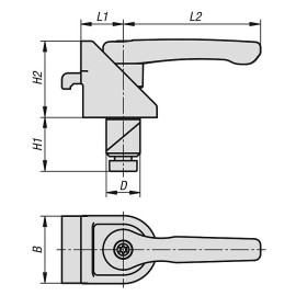 K1505 Зажимы для фиксации профилей на сварочных столах