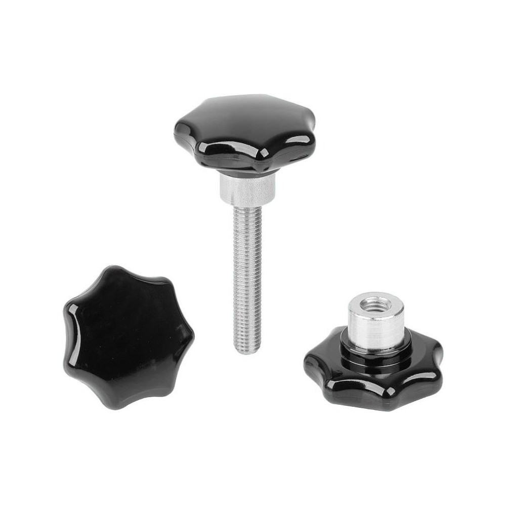 K1514 Ручки звездообразные с выступающей втулкой