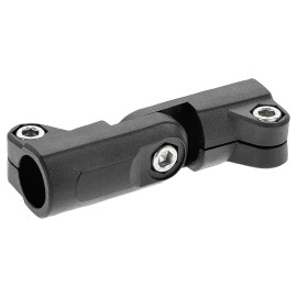 K0489 Зажимы для круглых труб шарнирные из пластика