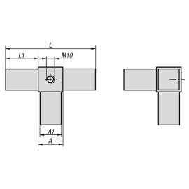 K0624 Соединители штекерные для четырех труб с резьбой