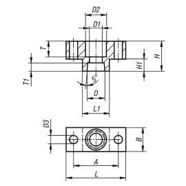 K1817 Адаптеры для крепления прихватов на прижимы (K1815)