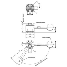 K0914 Механизмы толкающие для прижимов