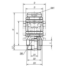K0893 Зажимы самоцентрирующиеся
