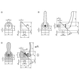 K1049 Элементы для подвижного соединения профилей (тип I)