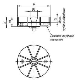 K1184 Цанги для внутренних механических зажимов