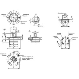 K1486 Цилиндры установочные Ball lock пневматические