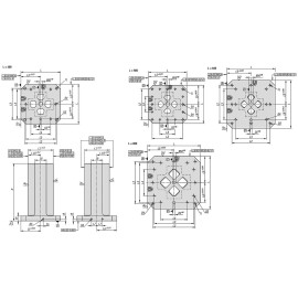 K1533 Заготовки четырехсторонних стоек, EN-GJL-300