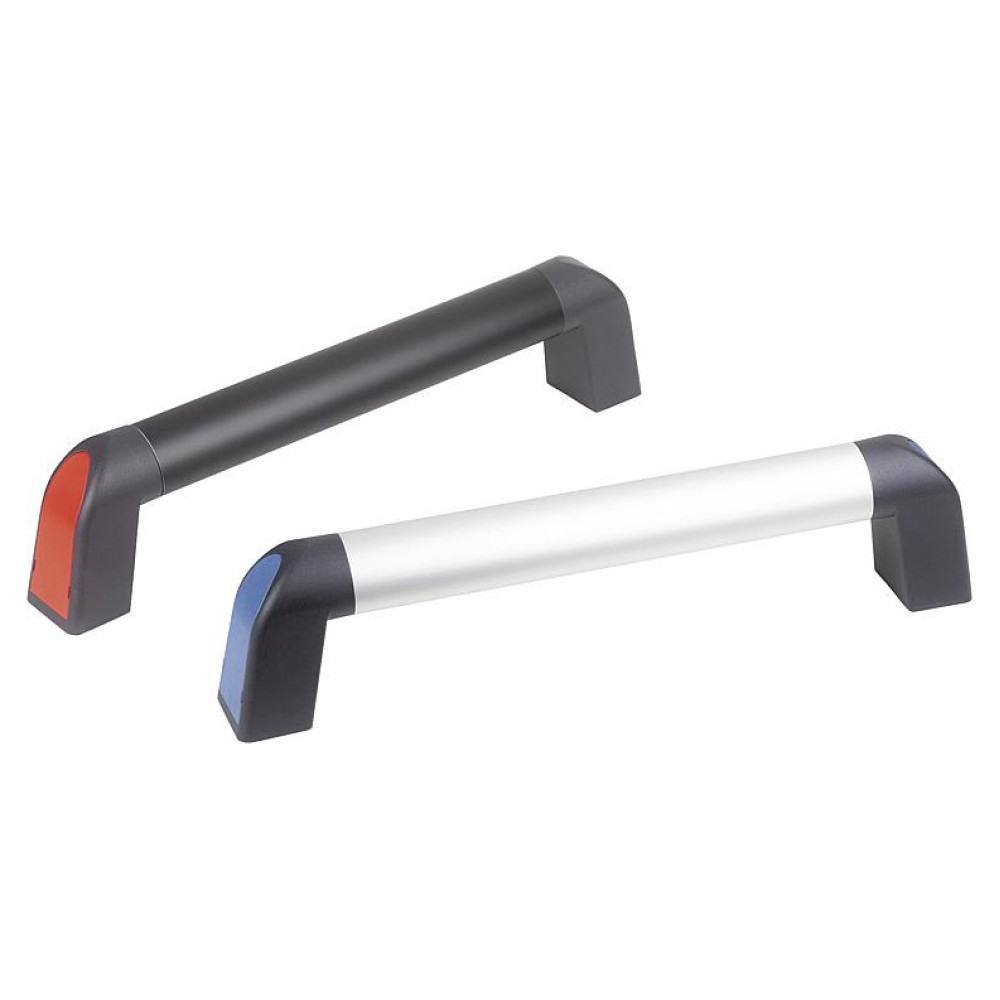 K1445 Ручки трубчатые из алюминия и пластика