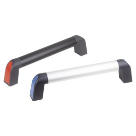 K1445 Ручки трубчатые из алюминия и пластика