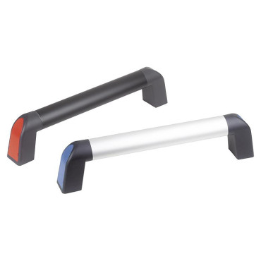 K1445 Ручки трубчатые из алюминия и пластика