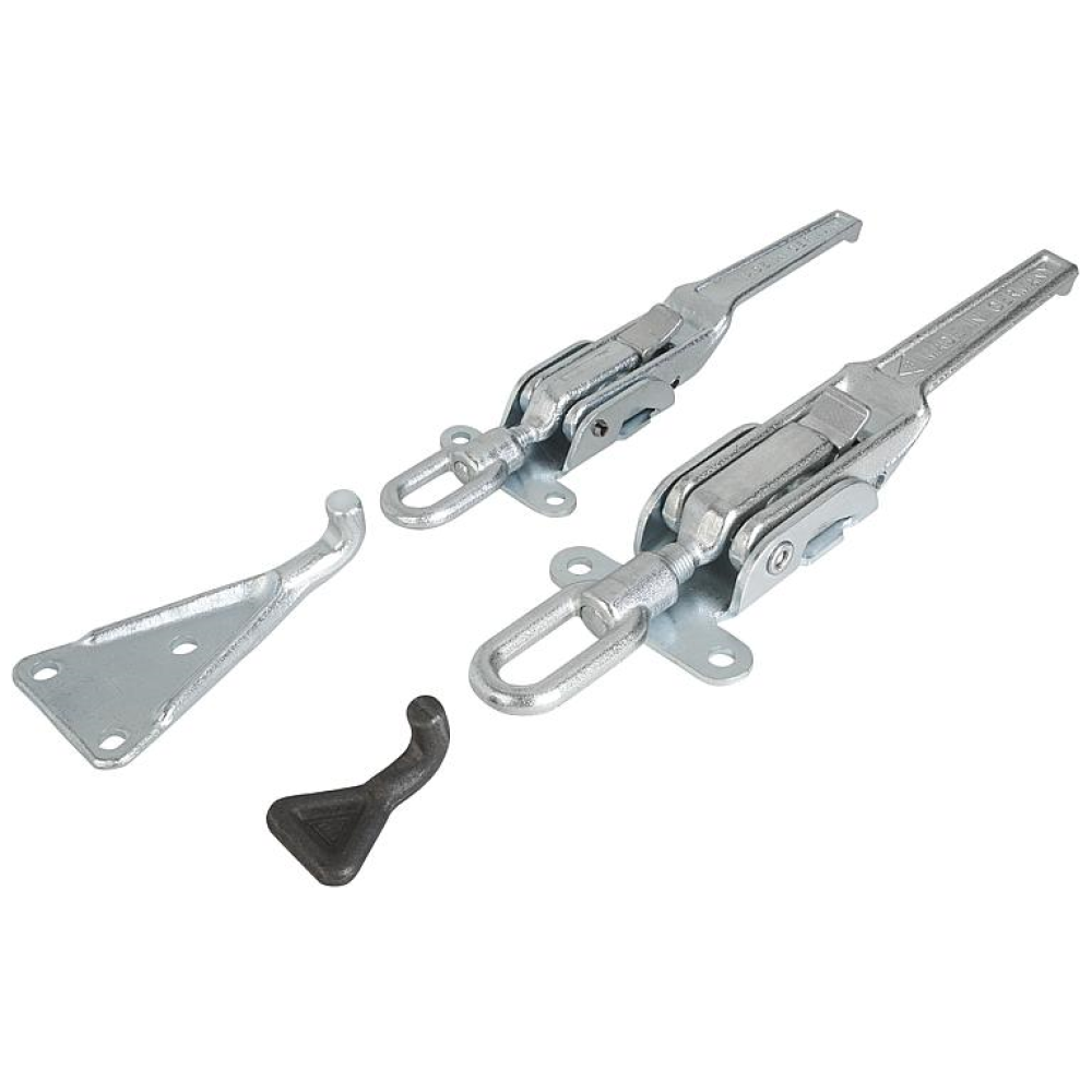 K0052 Защелки натяжные регулируемые со скобой усиленные