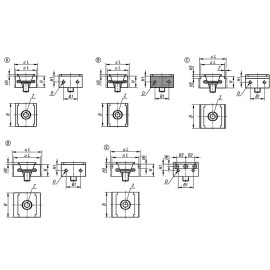 K1748 Зажимные элементы клиновые, 50 мм