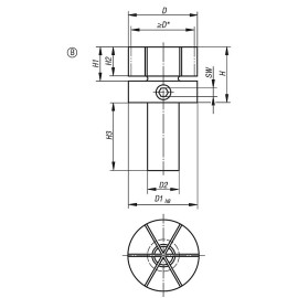 K0643 Зажимы цанговые внутренние