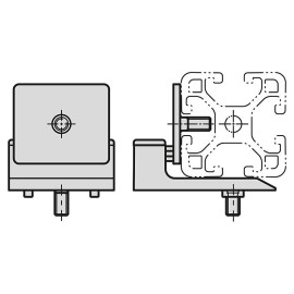 K1633 Упоры дверные для профилей