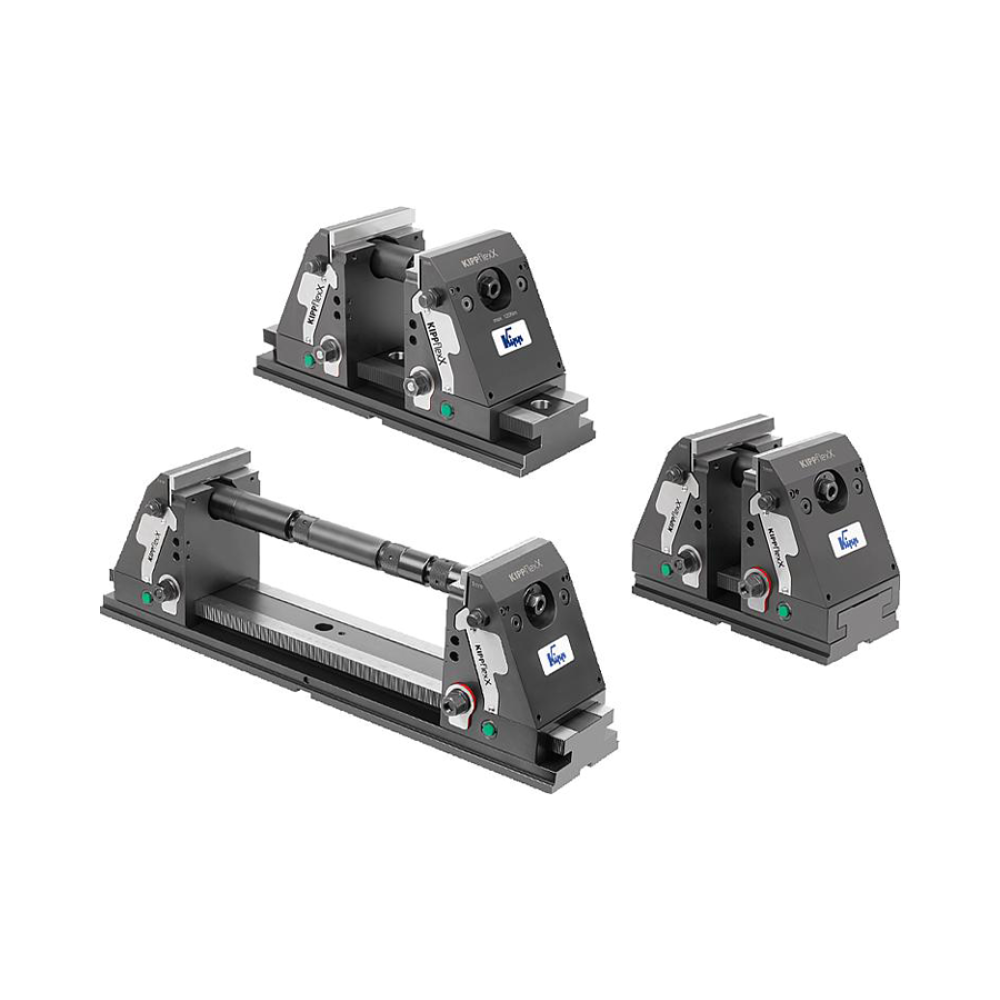 K1555 Тиски KIPPflexX для 5 осевой обработки