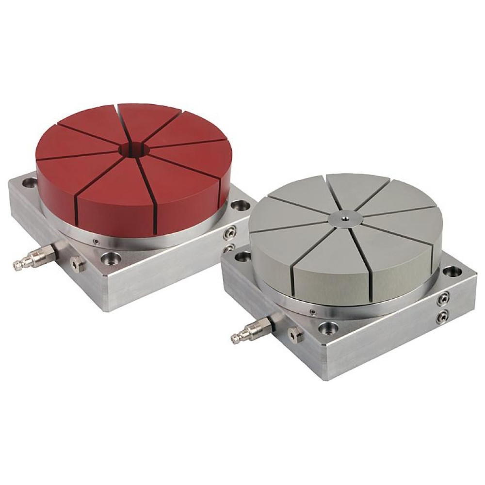 K0501 Плиты с цанговым пневматическим зажимом