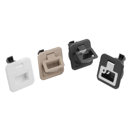 K1651 Защелки врезные с откидной ручкой