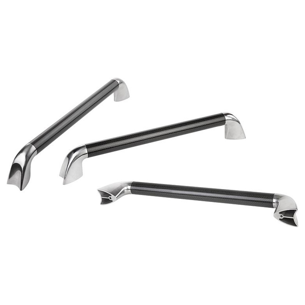 K0781 Ручки трубчатые из нержавеющей стали и углепластика