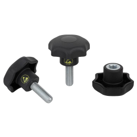 K0155 Ручки звездообразные DIN 6336 антистатические