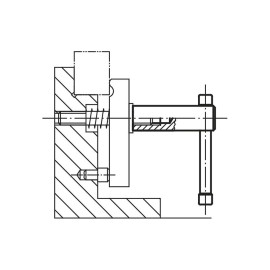 K0755 Гайки воротковые из стали