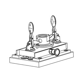K1149 Штифты стопорные резьбовые с маркировкой запирания
