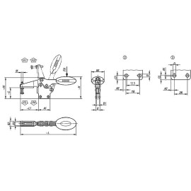 K0661 Прижимы механические из нержавеющей стали