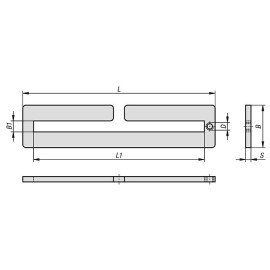 K1508 Пластины крепежные из стали