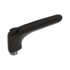 K0982 Рычаги зажимные из пластика и нержавеющей стали с кнопкой, ВР