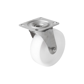 K1773 Ролики с корпусом из нержавеющей стали, пластиковые колеса