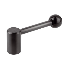 K0176 Рукоятки зажимные из стали с круглой ручкой из пластика