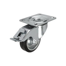 K1761 Колеса со стальным диском, резиновой шиной и крепежной платформой