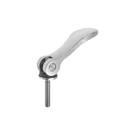 K0647 Рычаги регулируемые из нерж. стали с шайбой из пластика