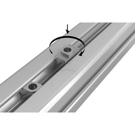 K1028 T-гайки из стали с рифлением (тип B)
