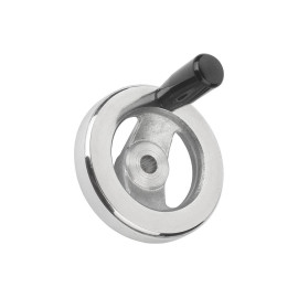 K0162 Маховики с двумя спицами из алюминия полированные