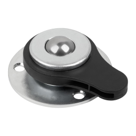 K1734 Ролики шаровые с фланцем и крепежными отверстиями