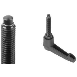 K0780 Рычаги зажимные с наружной резьбой с упором