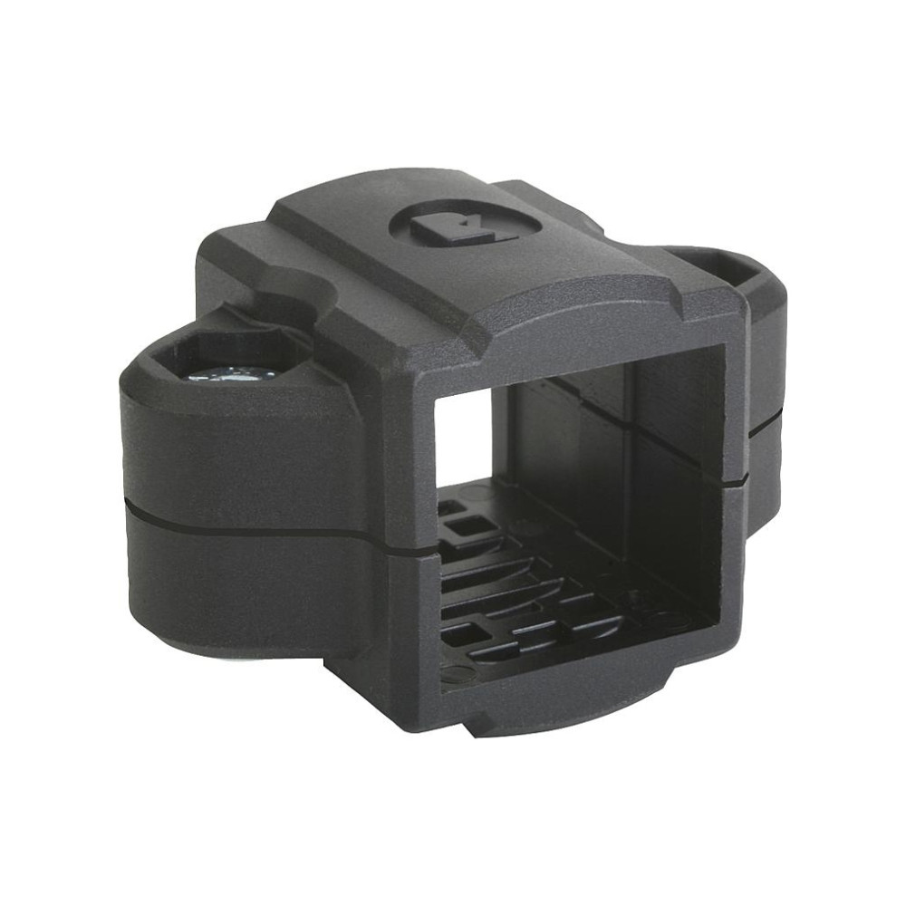 K0481 Зажимы для квадратных труб прямые из пластика