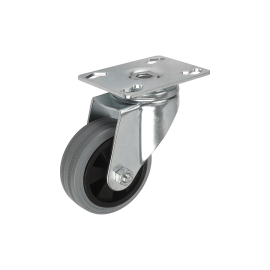 K1760 Ролики усиленные, пластиковые диски и резиновые шины