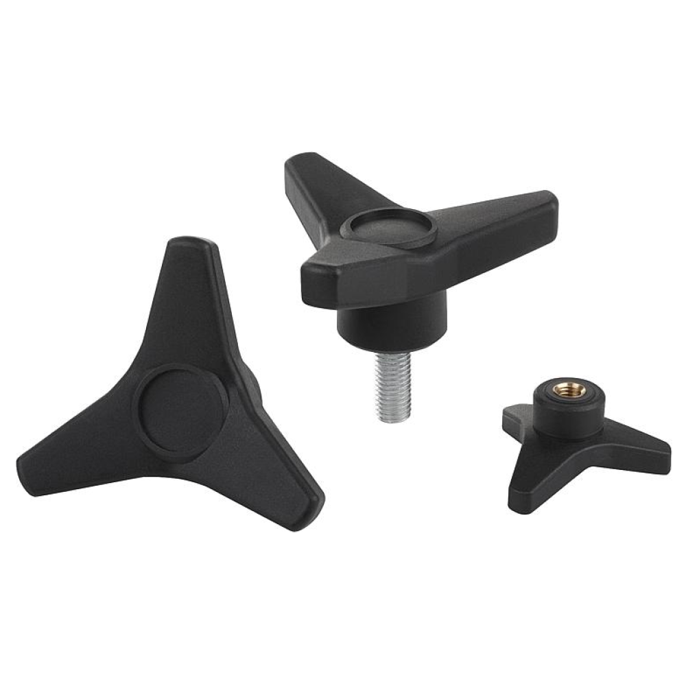 K1083 Ручки трехлепестковые усиленные