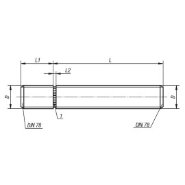 K0405 Наборы штифтов установочных с упором (K0404)