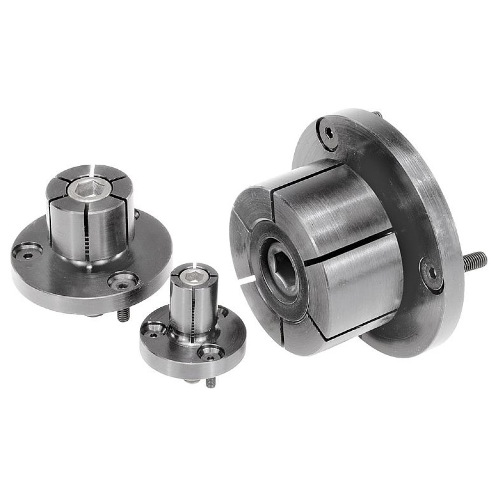 K0357 Зажимы цанговые внутренние с крепежным фланцем